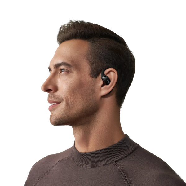 SHOKZ OpenFit Ohrbügel True Wireless – Stereo, BT, Schwarz, BT 5.2