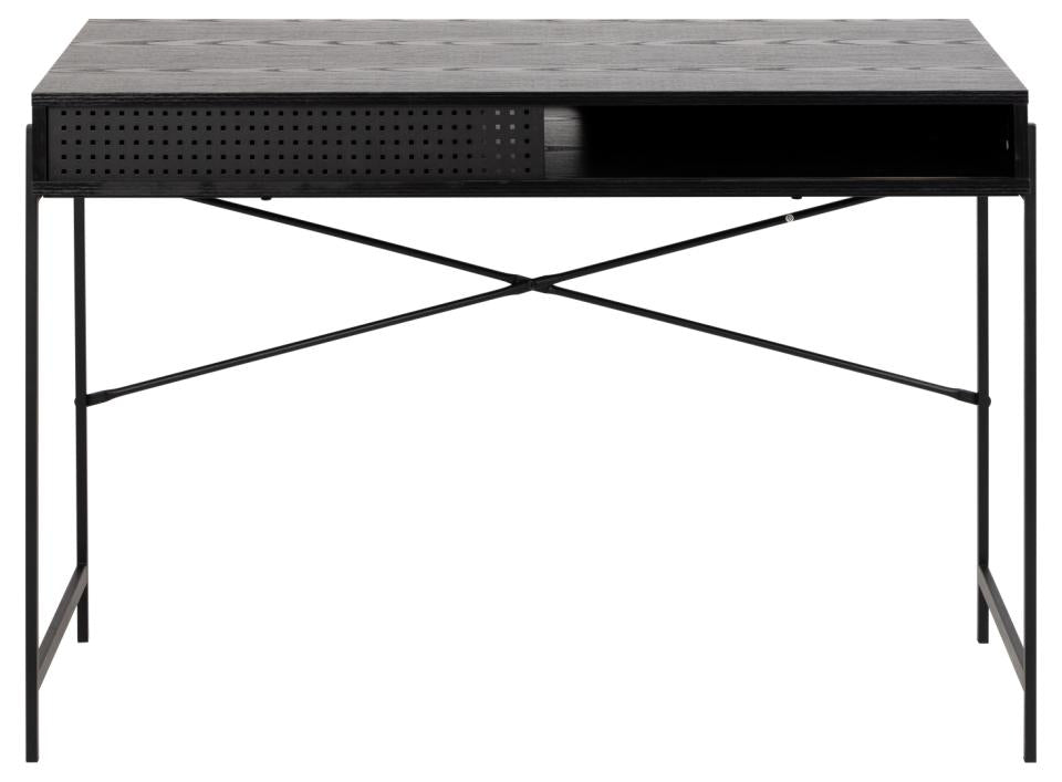 Actona Stehtisch – 110 × 50 × 75 cm – Schwarz