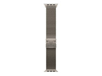 Apple Milanese Loop – Armband – für Apple Watch 49 mm, Grau, Grösse M, Titan