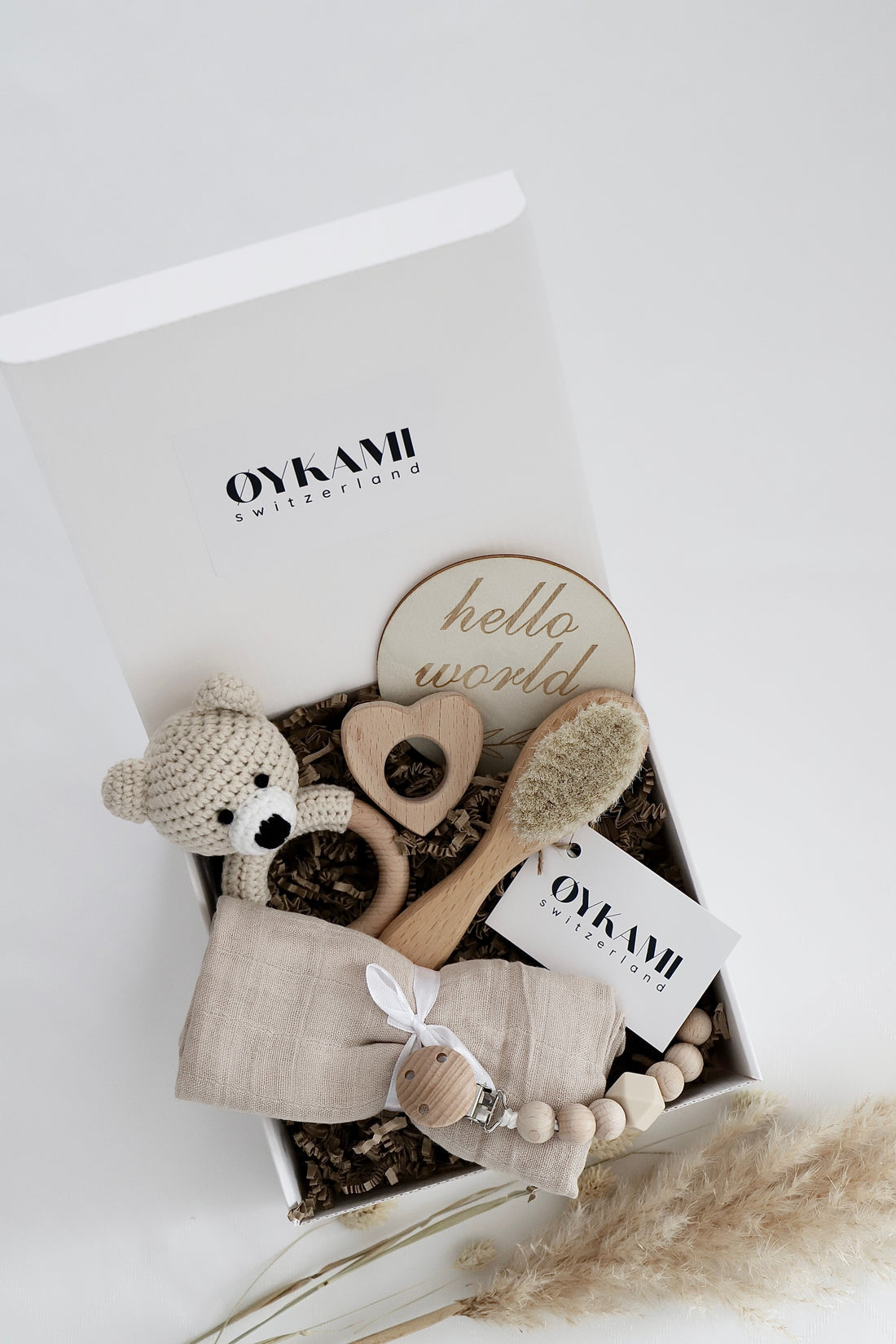 OYKAMI Geschenkbox Marokko – ab 0 Jahren – Holz, Baumwolle – mehrfarbig