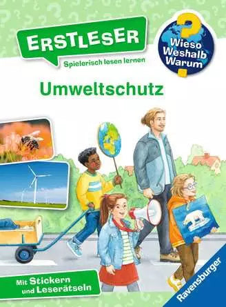 Ravensburger Buch – Wieso? Weshalb? Warum? Umweltschutz, Hardcover, 64 Seiten, Deutsch, ab 7 Jahren