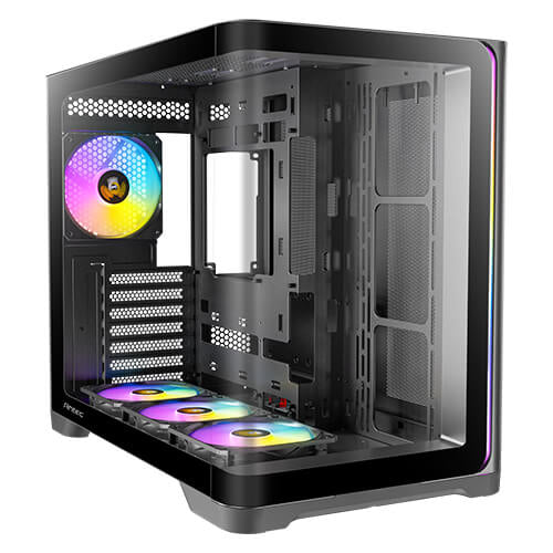 Antec Constellation C5 Curve – PC-Gehäuse Midi-Tower – 4×120 mm Lüfter, USB-C 3,2 Gen2, 360 mm Radiator
