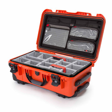 Nanuk Schutzkoffer 935 – wasserdicht, Nylon, orange, 55,9 × 22,9 × 35,6 cm