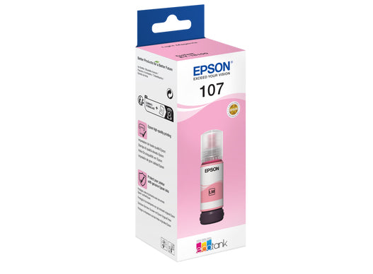 Epson EcoTank 107 Hell-Magenta Tintenpatrone (Original) – 7'200 Seiten – für EcoTank ET-18100 – T09B640