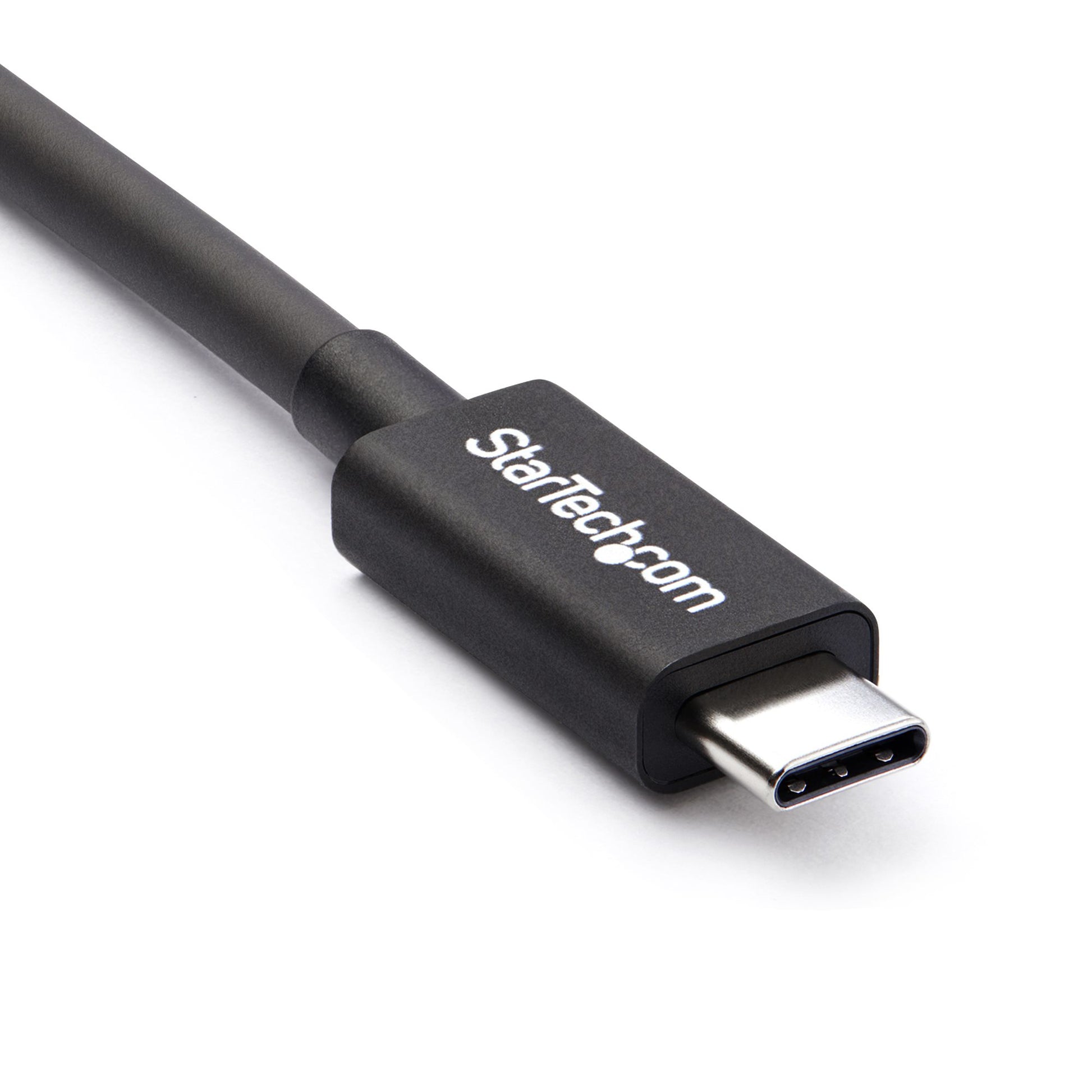 StarTech.com Thunderbolt 3 (USB-C) Kabel – 40 Gbit/s – 0,5 m – PD 100 W – Schwarz
