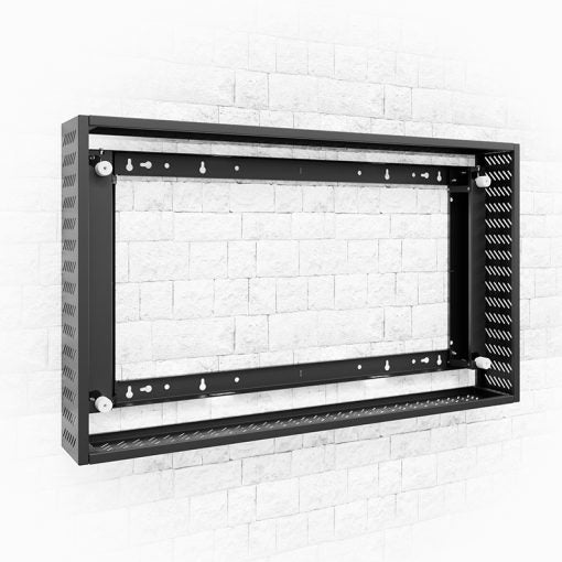 Hagor 5872 Rahmen – wetterresistent, 1'084×670×159 mm – für LG 49XE4F – Schwarz