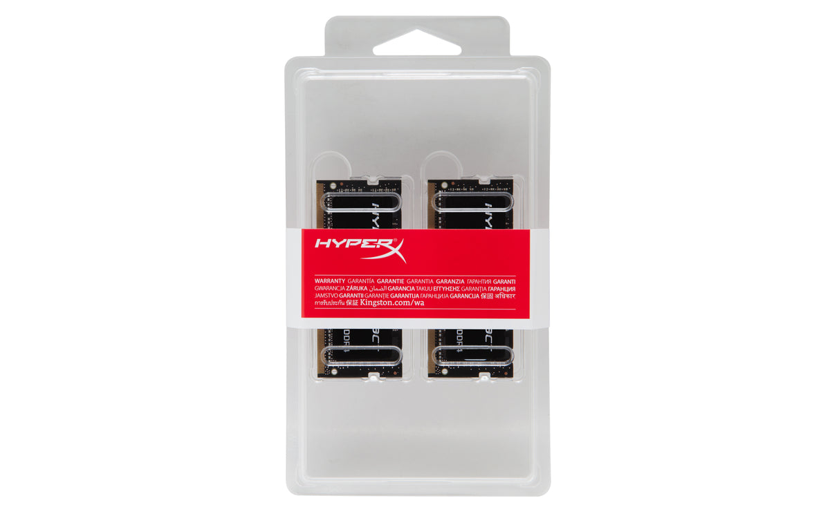 Kingston Technology HyperX Impact HX426S15IB2K2/32 – 32 GB DDR4 SO-DIMM – 2×16 GB, 2666 MHz, CL15