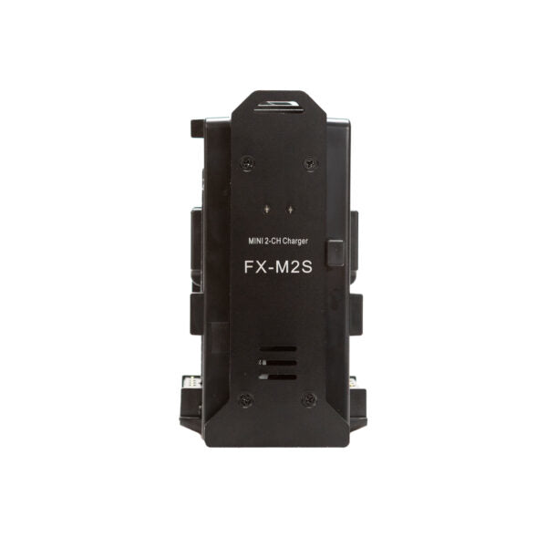 FXLION Mini V-Mount Ladegerät – FX-M2S, Camcorder-Batterie, 2-Kanal