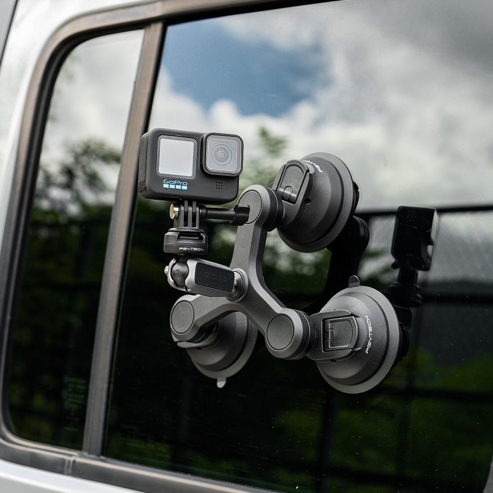 PGYTECH P-CG-145 CapLock Kugelkopf-Schnellverschluss – Halterung für GoPro, Insta360, DJI u. a.