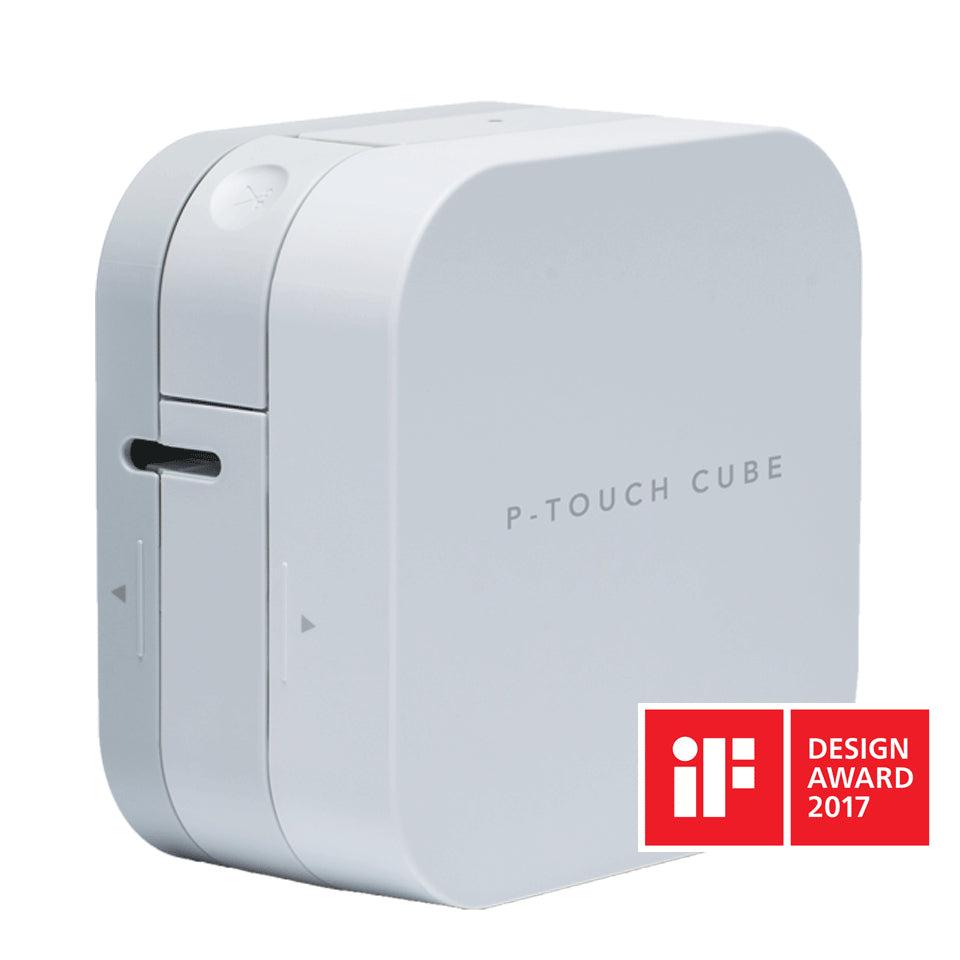 Brother P-touch Cube P300BT – Beschriftungsgerät, für TZe-Bänder bis 12 mm, Bluetooth