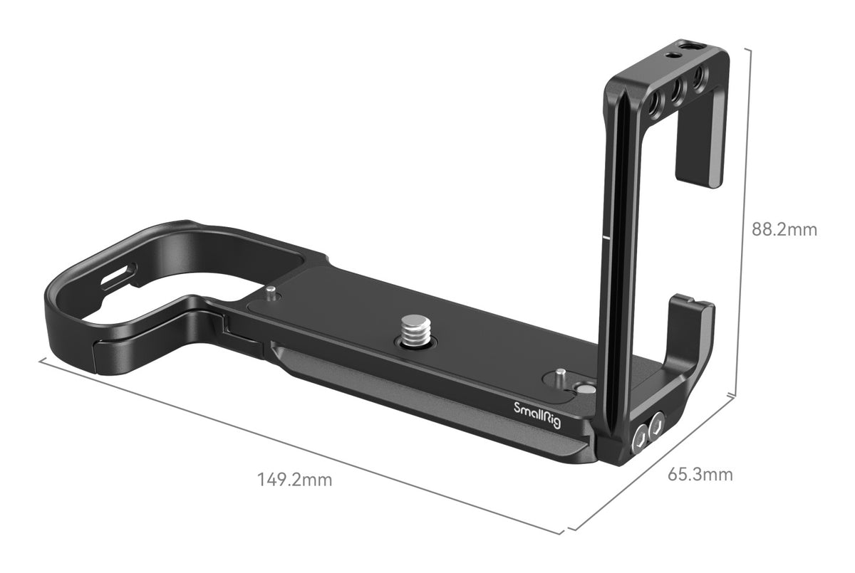 SmallRig 4160B L-Form Montageplatte – für Canon EOS R6 Mark II, EOS R5, EOS R5 C und andere