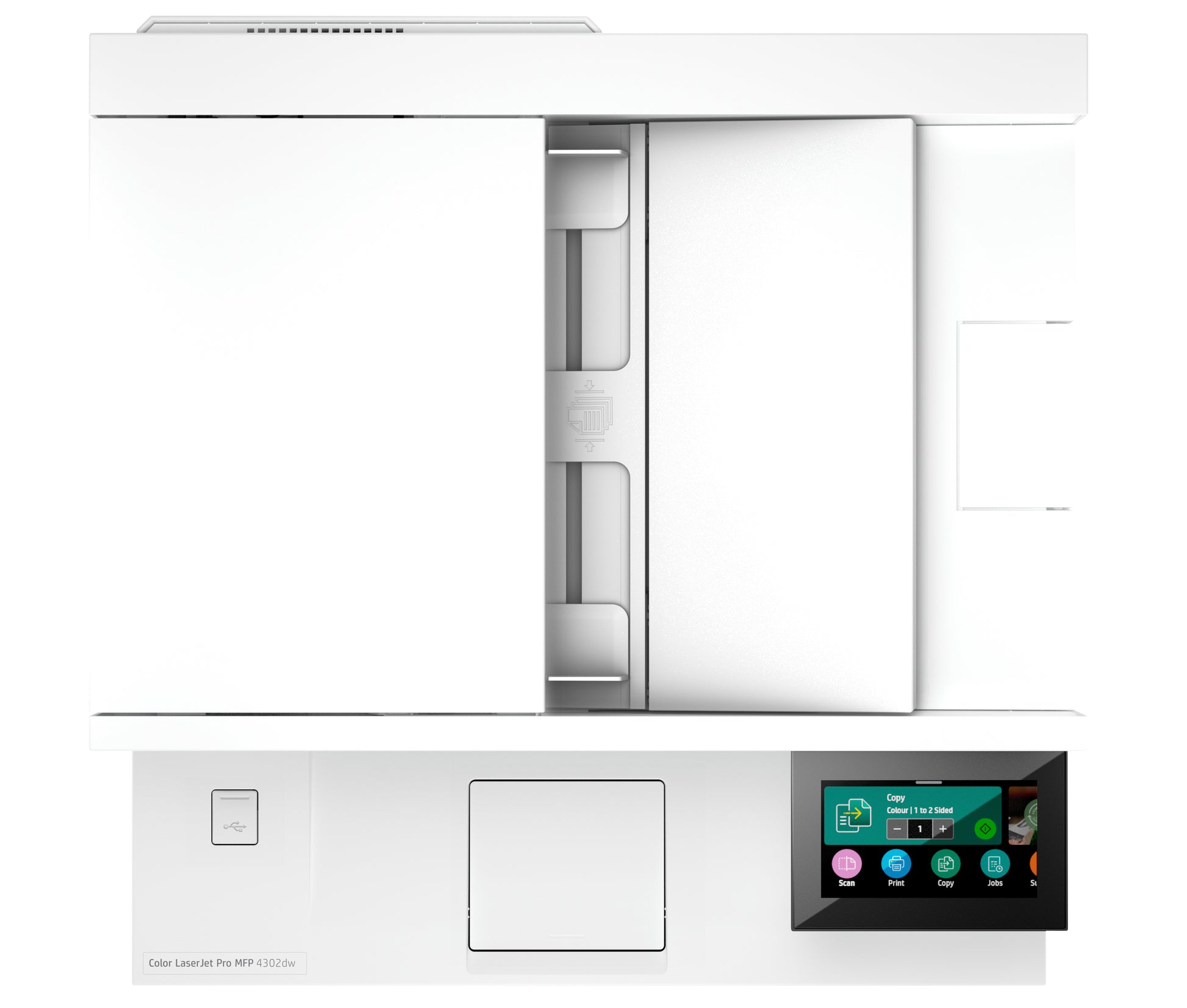 HP Color LaserJet Pro 4302dw – Farbiges Laser-MFP A4, 3-in-1 – USB/LAN/WLAN – Duplex, ADF – 33 Seiten/Min S/W