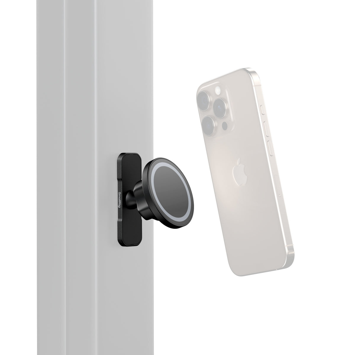 SmallRig Tischständer, 360° drehbar, für MagSafe – universal – Schwarz, Aluminium
