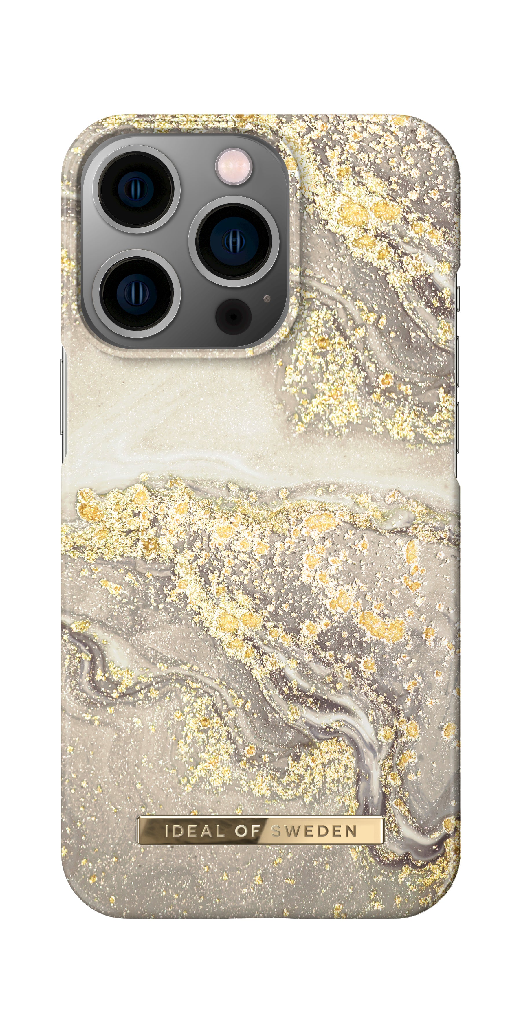 Ideal of Sweden – Backcover – für Apple iPhone 13 Pro – Sparkle Greige Marble