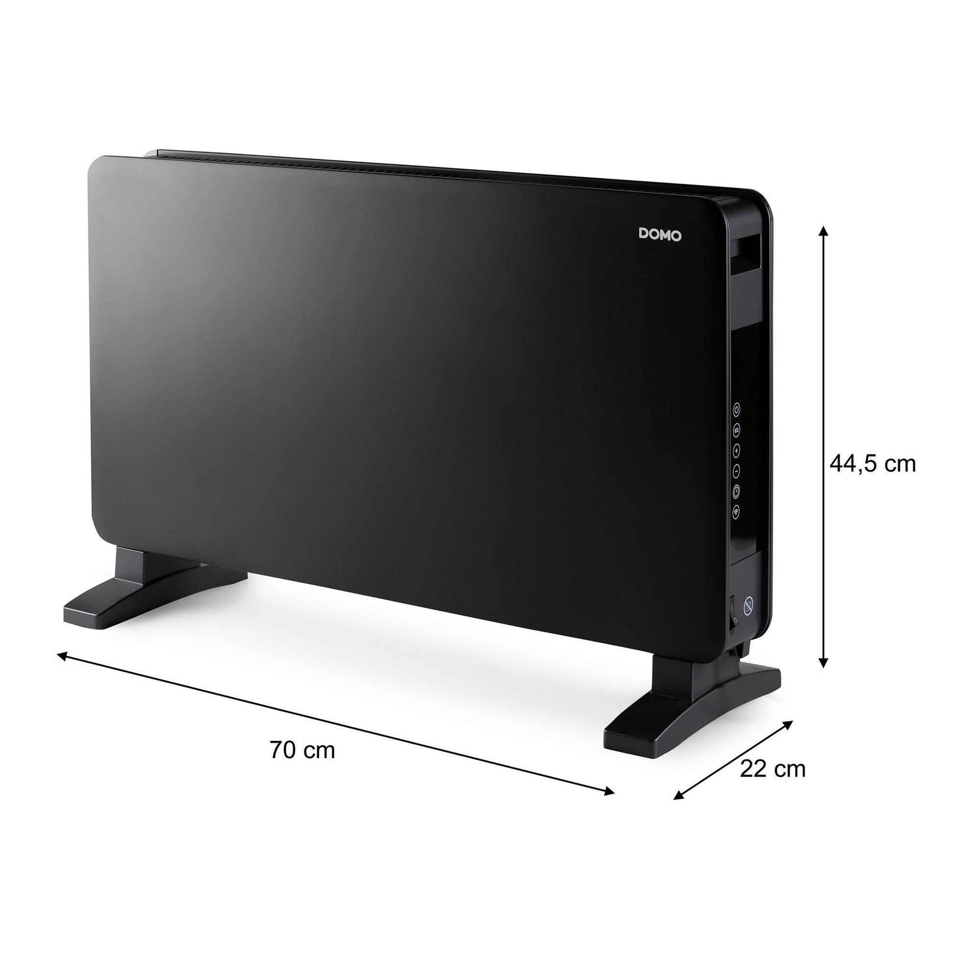 Domo Konvektor DO7355CH – 2000 W, bis 20 m², App-Steuerung