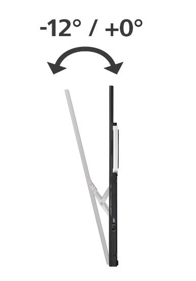 Hama Wandhalterung – Neigbar – 46–100" – VESA 100×100–800×600 – bis 75 kg, Kabelführung – 00220818