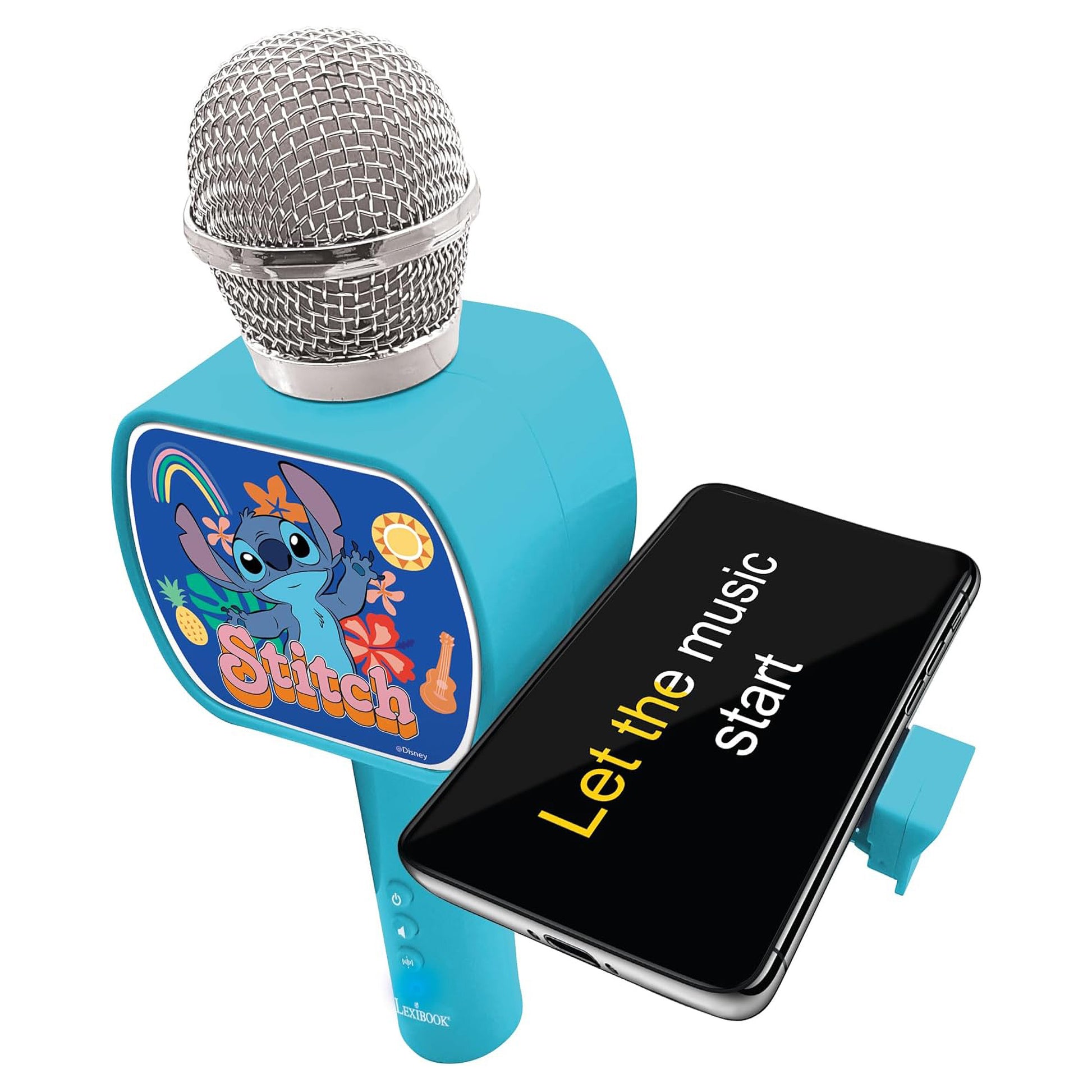 Lexibook Stitch MIC240D Tischmikrofon – Bluetooth, Kabellos, Blau