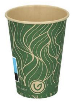 Verive Trinkbecher, Bambusfaser – 2,2 dl, Grün – FSC – 100 Stk.