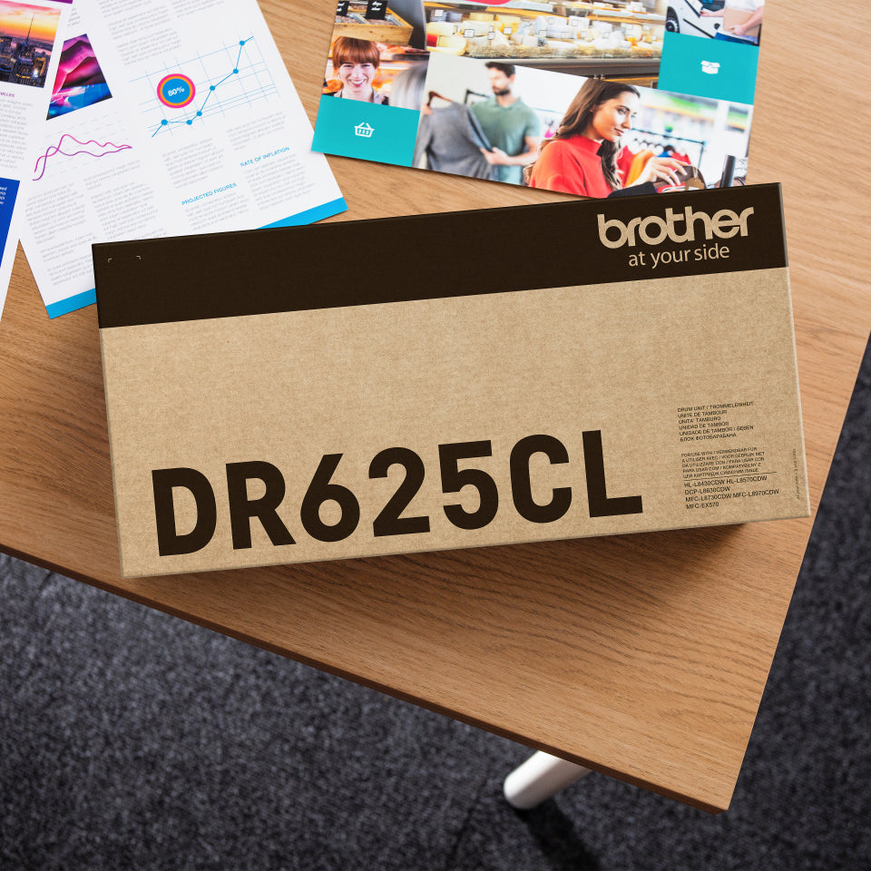 Brother Original Bildtrommel – CMYK – DR-625CL – für MFC-L8970CDW/HL-L8570CDW/MFC-L8730CDW u.a.