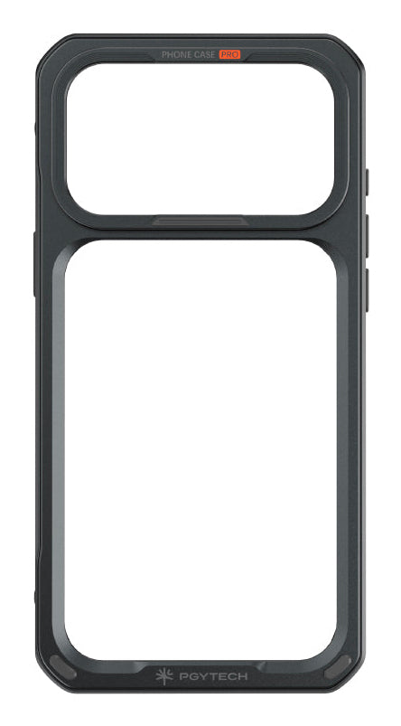 PGYTECH ProShot Phone Cage – Foto-/Video-Griff – Aluminium/Silikon – für iPhone 17 Pro Max – Schwarz
