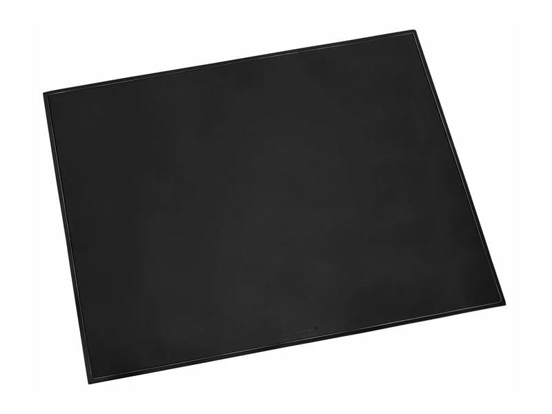 Laufer LÄUFER – Schreibtischunterlage Synthos – 520 × 650 mm, Kunststoff, Schwarz, rutschfest