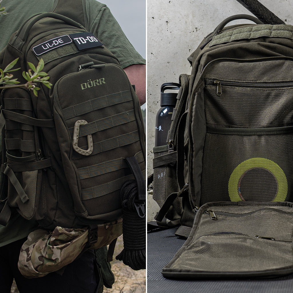 Dörr Wanderrucksack – 25 l, Polyester, Olivgrün