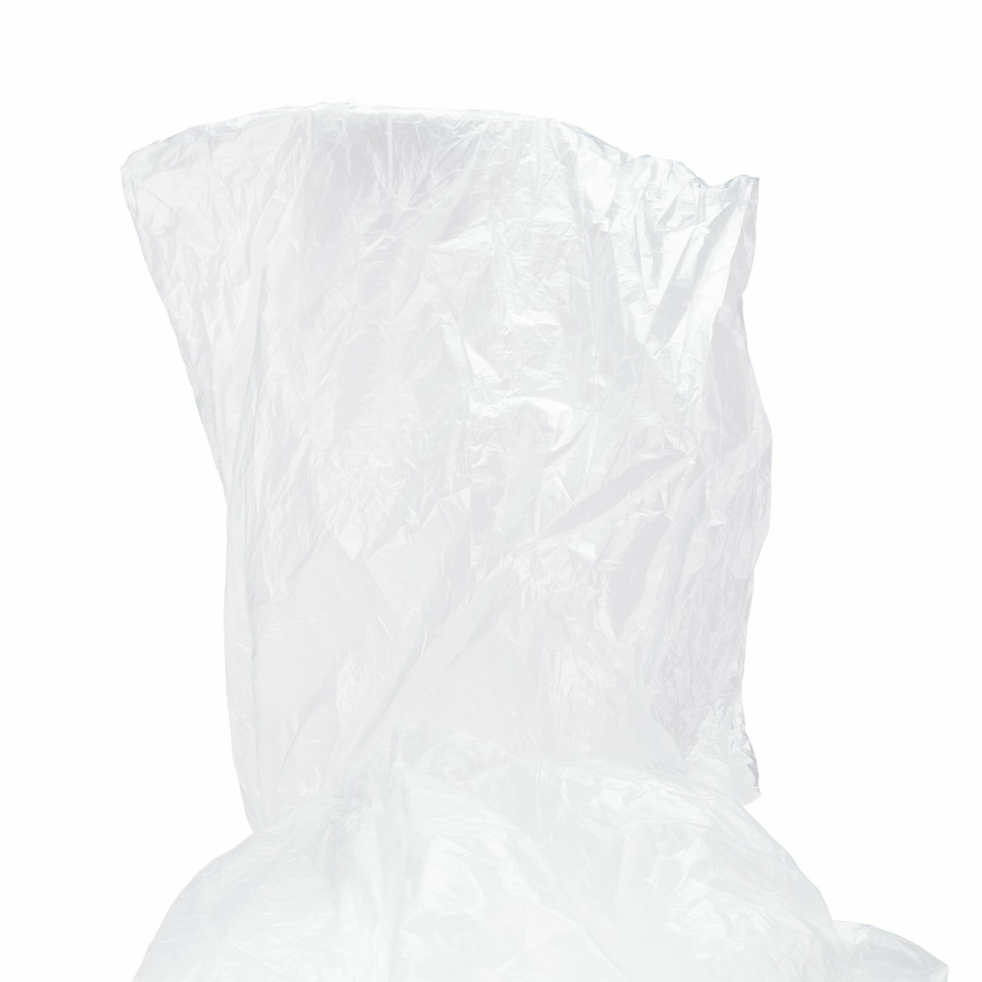 Relaxdays Regenponcho – mit Kapuze – 125 × 122 cm – transparent, Polyethylen (PE) – 20 Stk.
