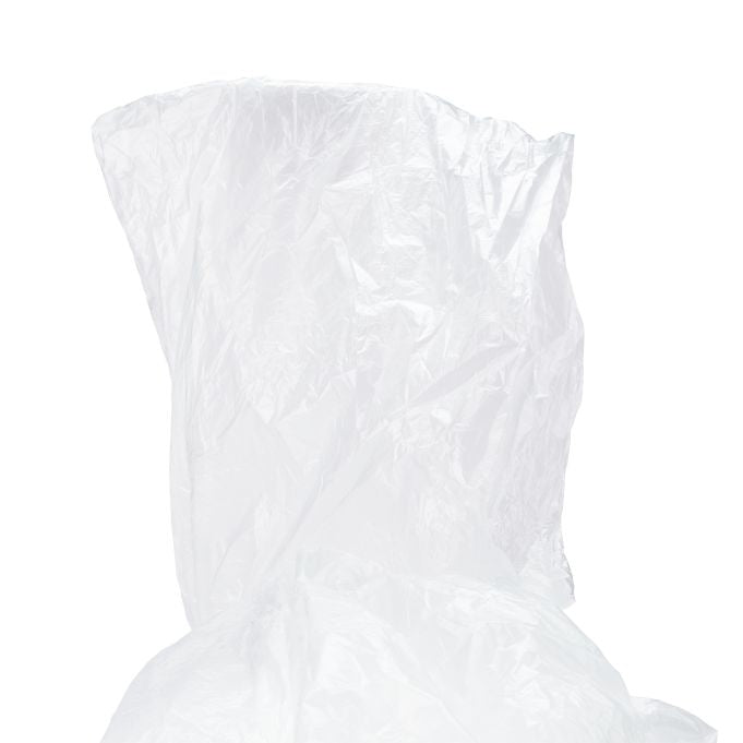 Relaxdays Regenponcho – Einheitsgrösse, 10 Stück – Transparent, Polyester, mit Kapuze, wasserfest