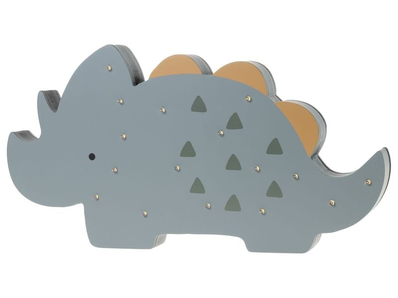 COCON Dekolampe Dinosaurier – Batteriebetrieb, 6 h, 2× AA, Warmweiss – Weiss