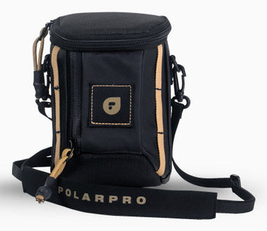 PolarPro RoadRunner 1L Schultertasche – Mikrofaser/Neopren – Schwarz – für Leica D-Lux, Fuji X100VI