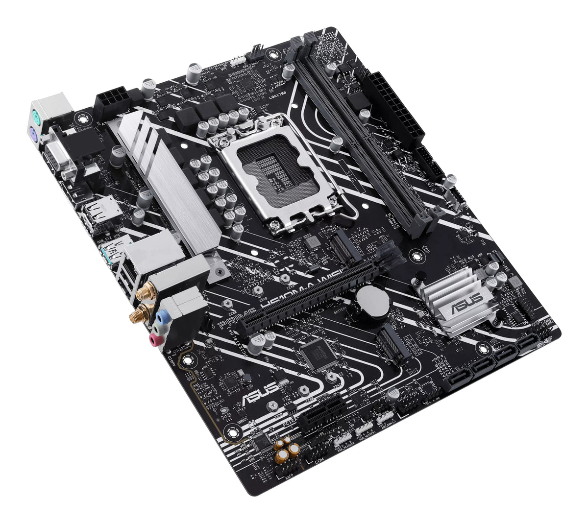 ASUS PRIME H610M-A WIFI – Mainboard – LGA 1700, Intel H610, mATX, DDR5