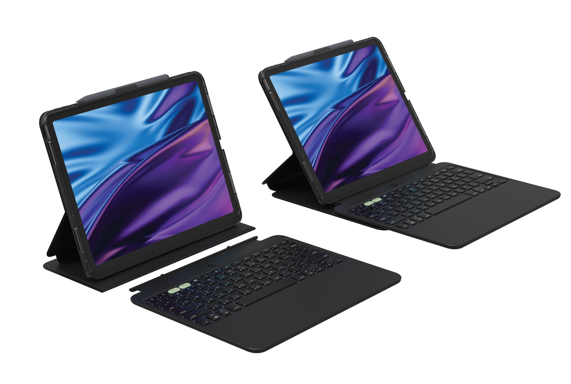 ZAGG PROKEYS 2 – Tastatur, DE-Layout (DE), Schwarz – für iPad Air 13 (M2/M3)