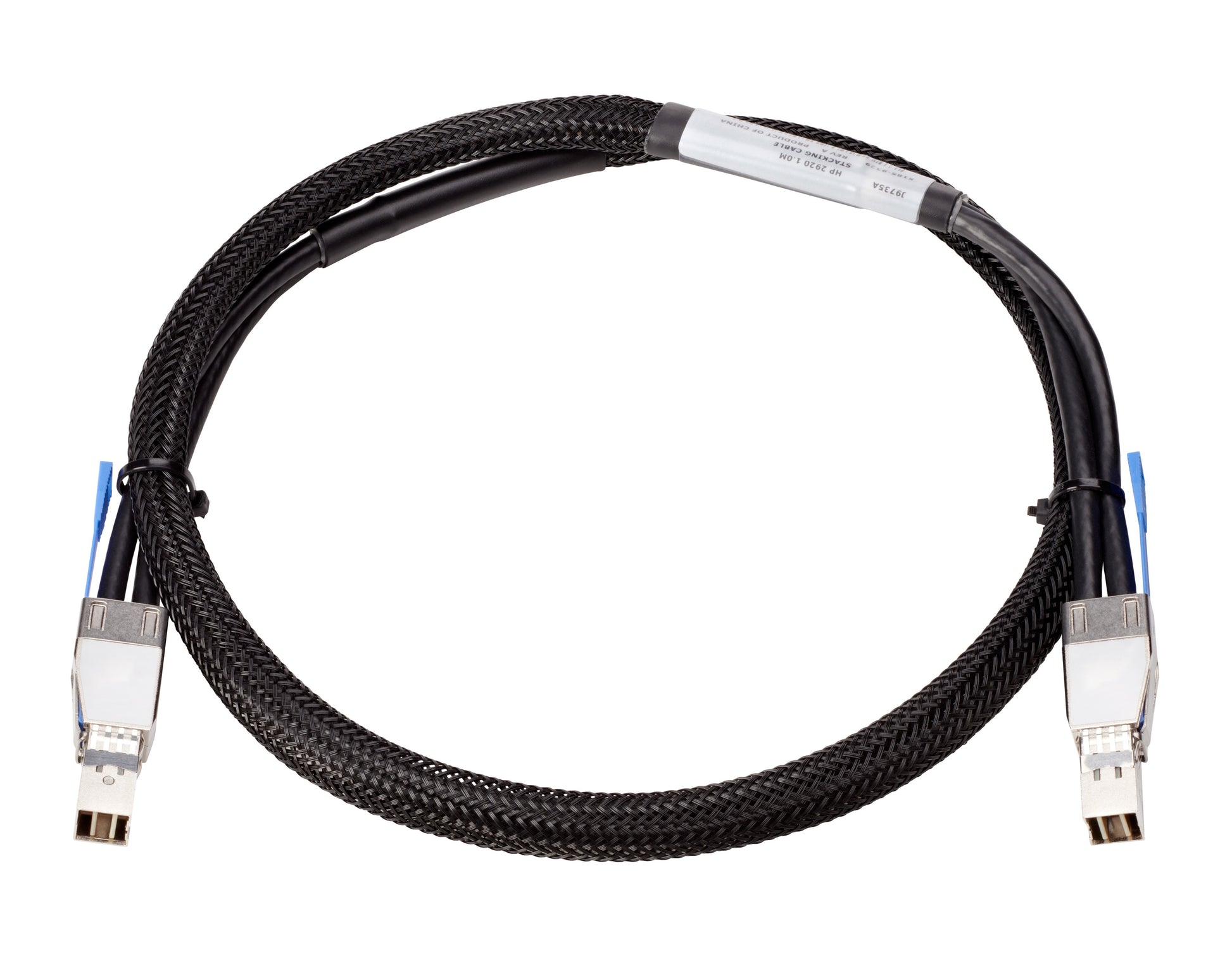HPE J9736A Stacking-Kabel – 3 m, Schwarz, für Aruba 2920/2930M