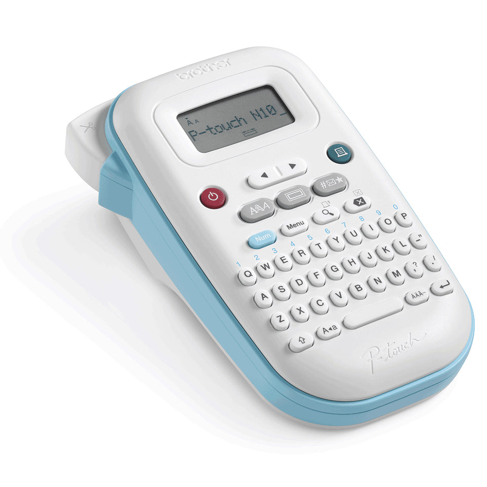 Brother P-touch PT-N10 – Beschriftungsgerät, für Schriftbänder bis 12 mm, LCD, batteriebetrieben