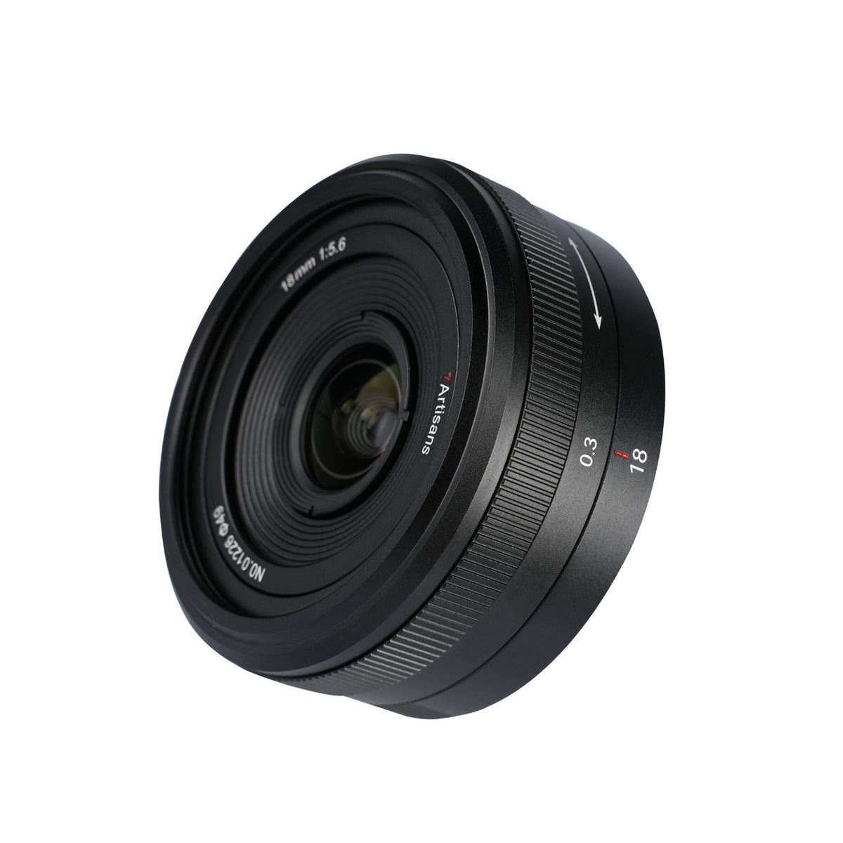 7Artisans 18F56B-E Sony E-Mount – 18 mm f/5.6 – manuell, Weitwinkel, 49 mm Filter