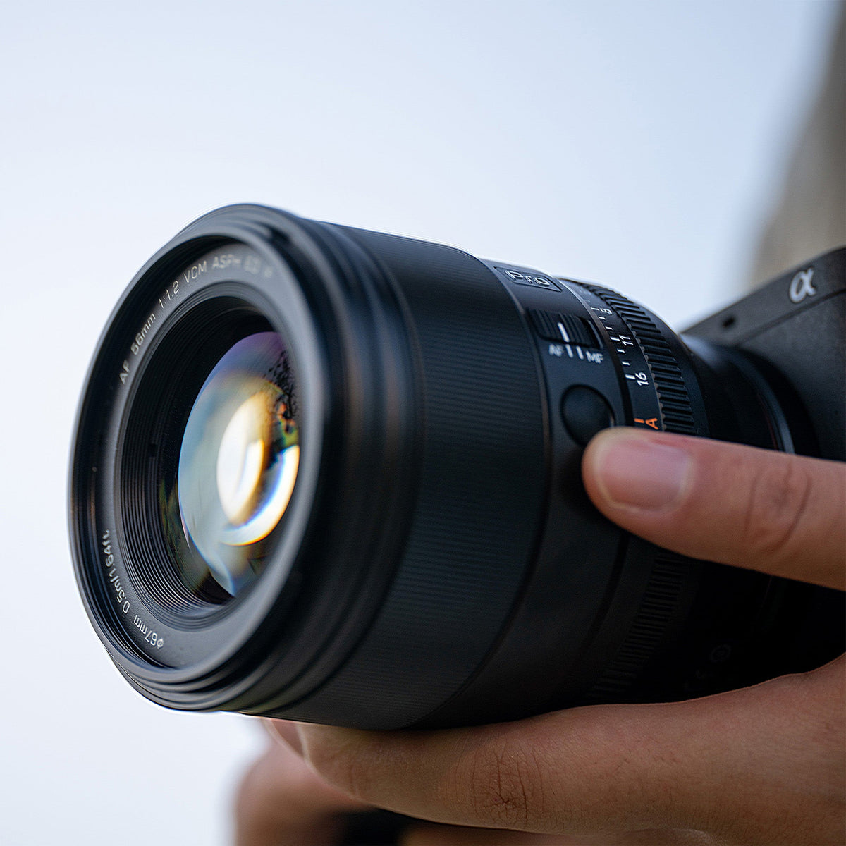 Viltrox AF 56mm F1.2 Pro Objektiv – für Sony E-Mount – 56 mm, f/1.2, APS-C