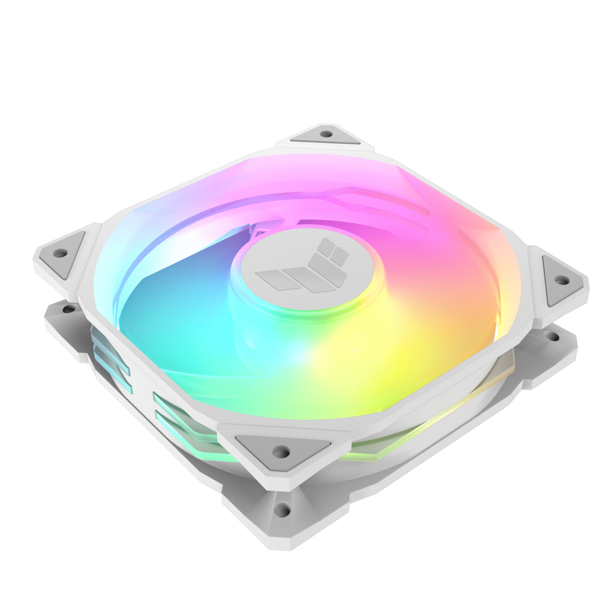 ASUS TUF GAMING TR120 – Lüfter-Set – 3×120 mm, ARGB, PWM, 2000 U/min, 29 dB, Weiss
