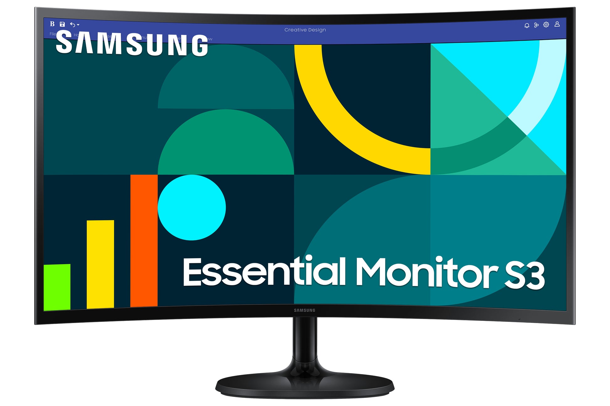 Samsung S36Gd – 27", Curved 1800R, 1920 × 1080 (Full HD), VA, 100 Hz