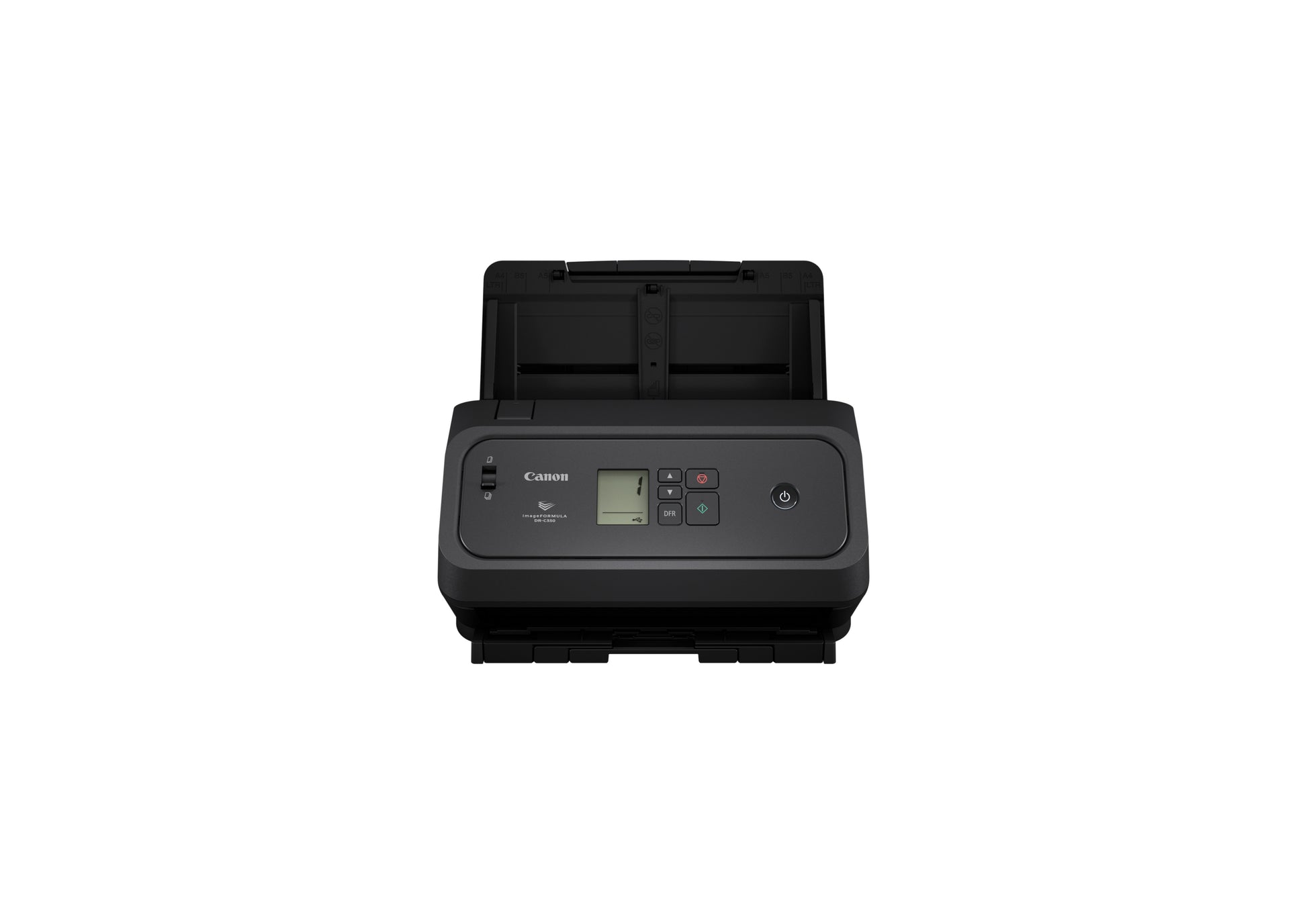 Canon DR-C350 – Dokumentenscanner, Legal, Duplex, 50 ppm, 600 dpi, 100-Blatt ADF, LAN, USB, für Windows
