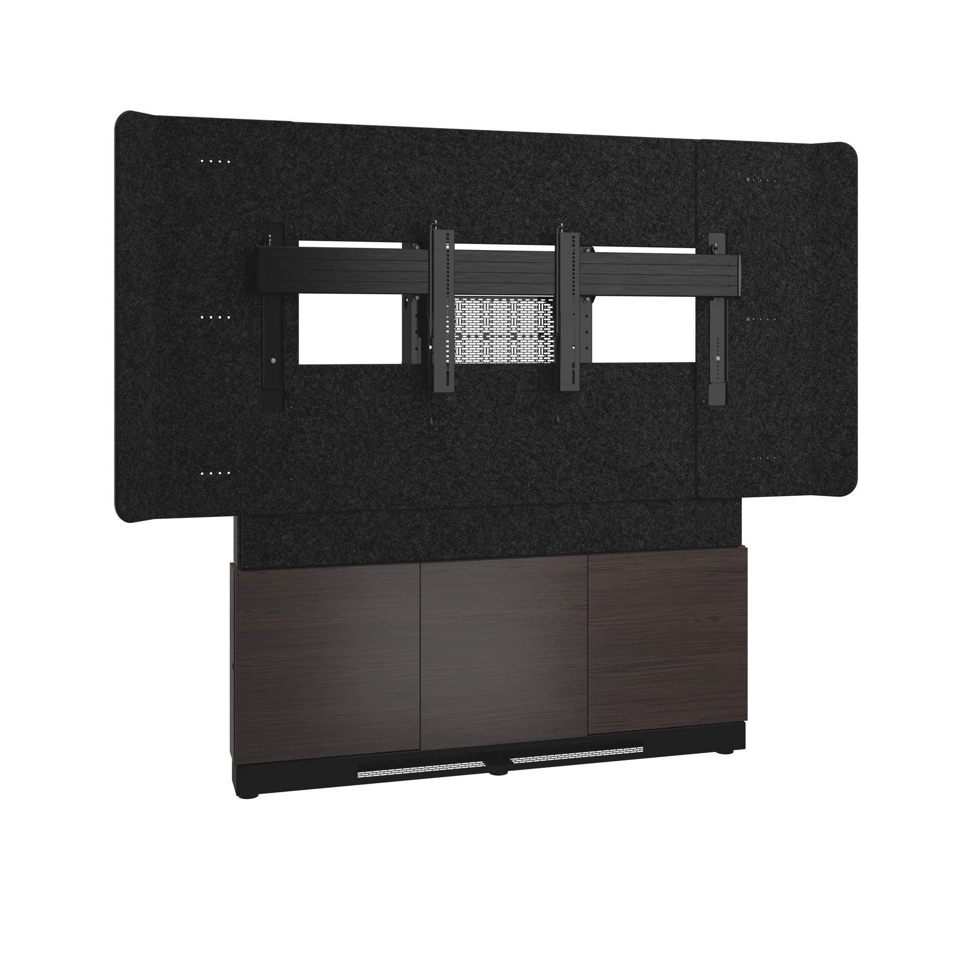 Middle Atlantic Wandlift (bodenstehend) – 90–100" – bis 68 kg, Verbessertes Kabelmanagement – FM-DS-6675FW-FA3