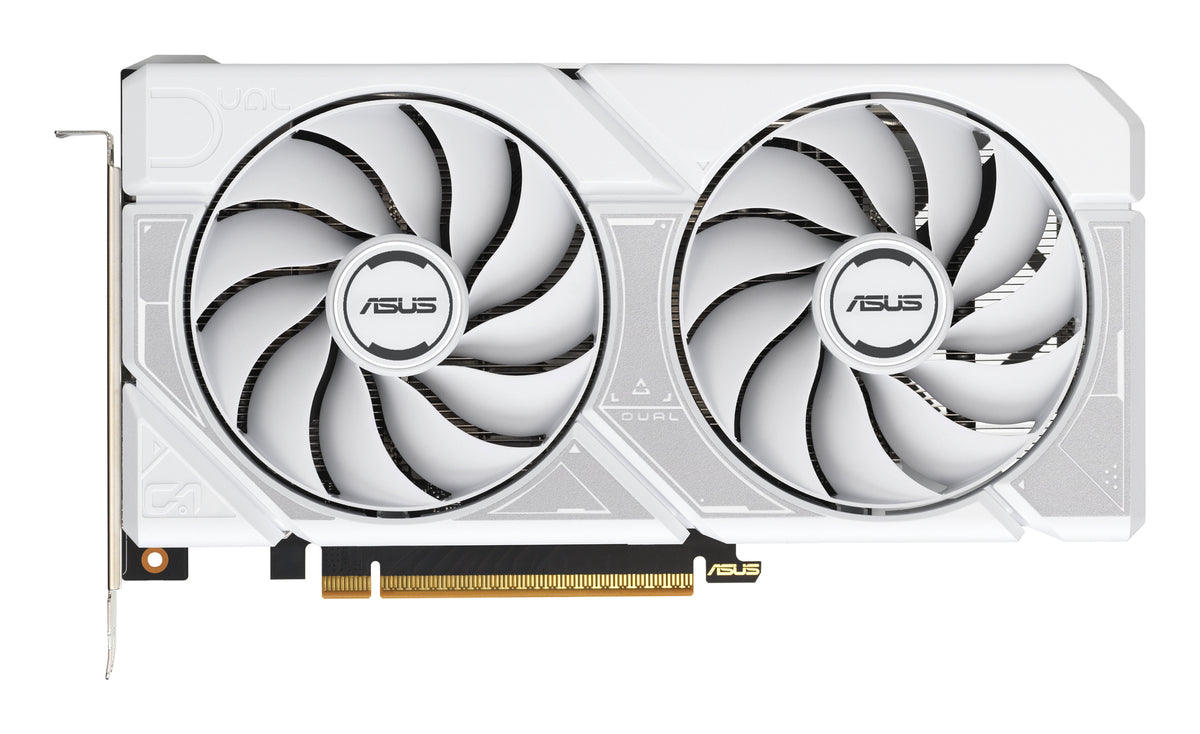 ASUS DUAL RTX 5060 OC – PCIe Grafikkarte – GeForce RTX 5060, 8 GB GDDR7, PCIe 5.0, 3×DP, 1×HDMI, Weiss