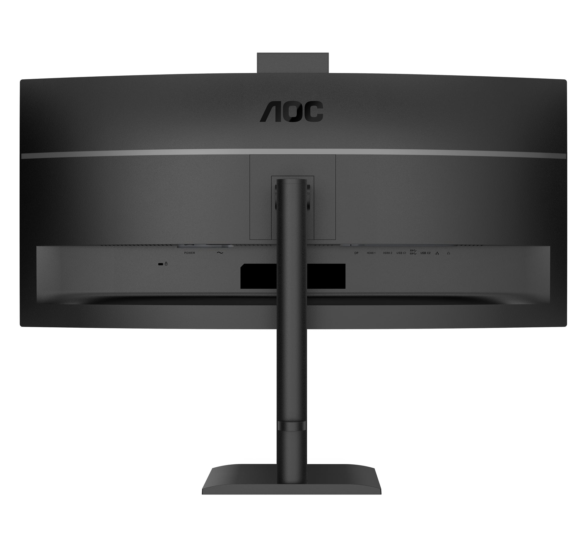 AOC E4 CU34E4CW – 34" Gebogen 1500R, 3440 × 1440 (UWQHD), VA, 120 Hz, USB-C 90 W, Webcam, KVM, LAN