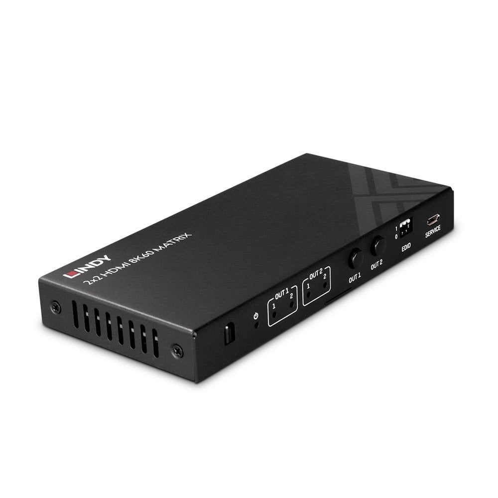 Lindy HDMI-Matrix 2×2, 8K
