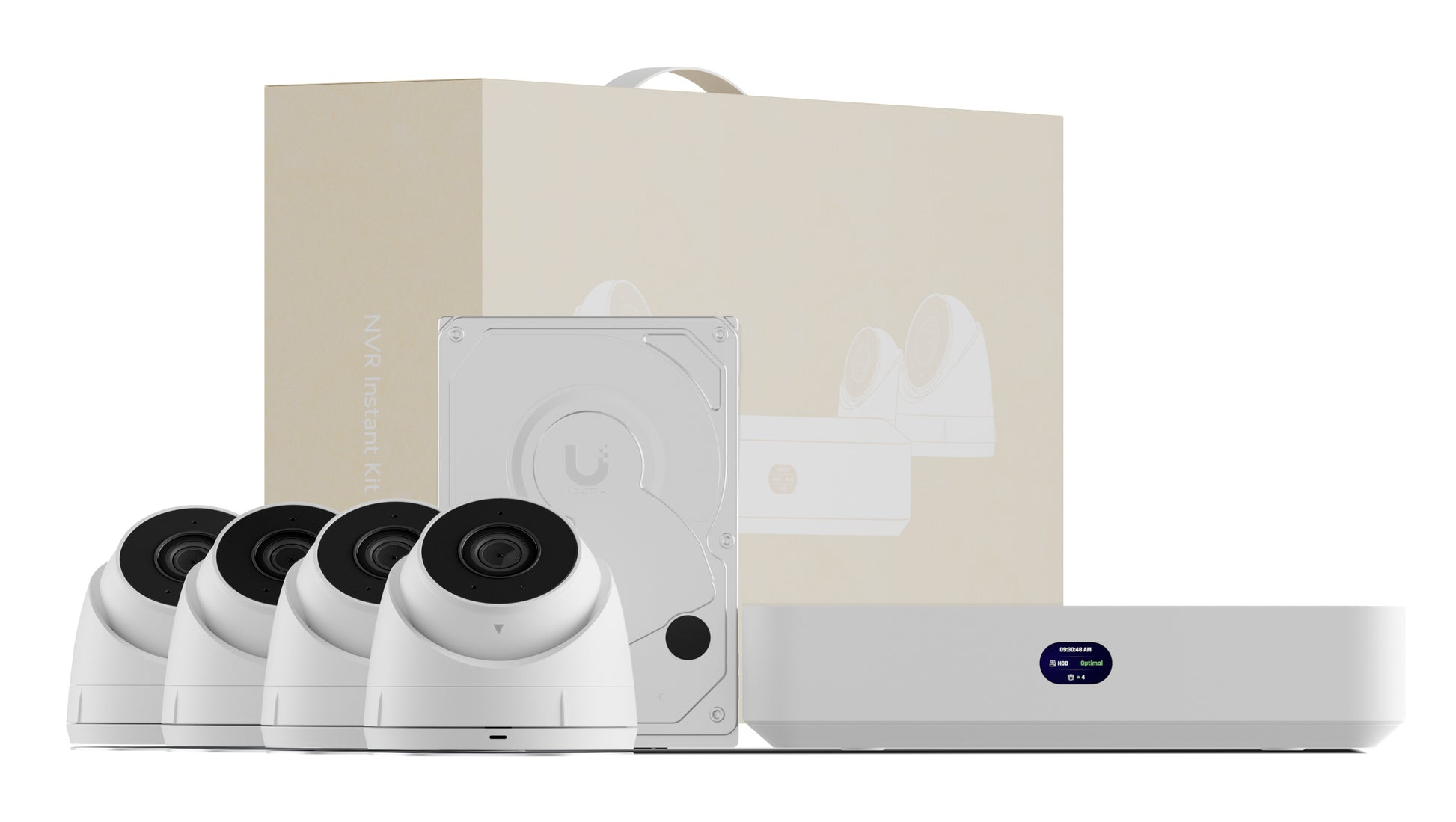 Ubiquiti UniFi Protect UNVR-INSTANT-KIT Turret – 4MP – IR 30 m – PoE – IP66