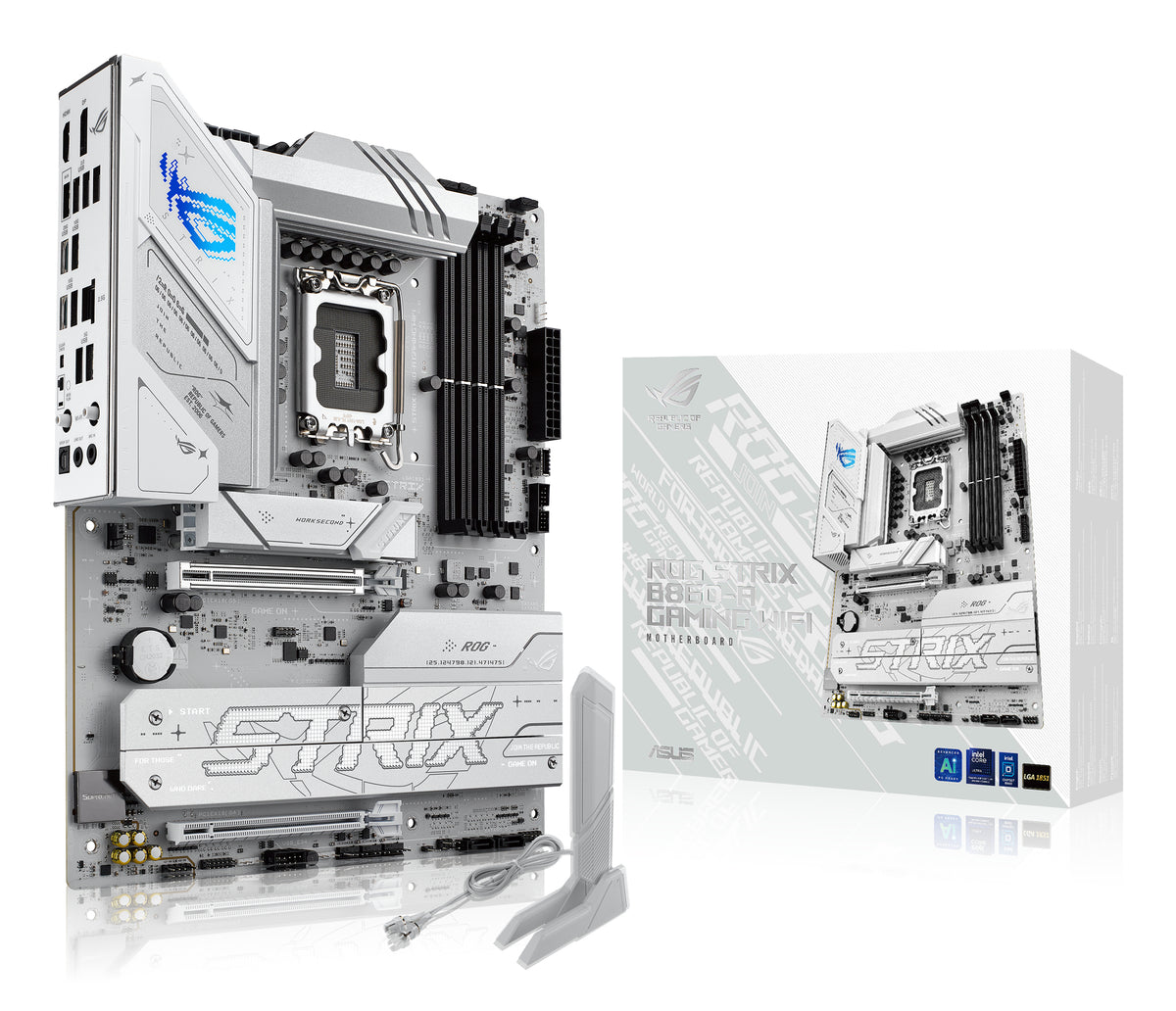 ASUS ROG STRIX B860-A GAMING WIFI – Mainboard – LGA 1851, Intel B860, ATX, DDR5
