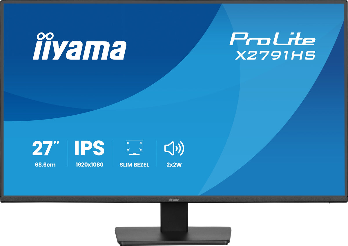 iiyama X2791HS-B1 – 27", 1920 × 1080 (Full HD), IPS, 120 Hz