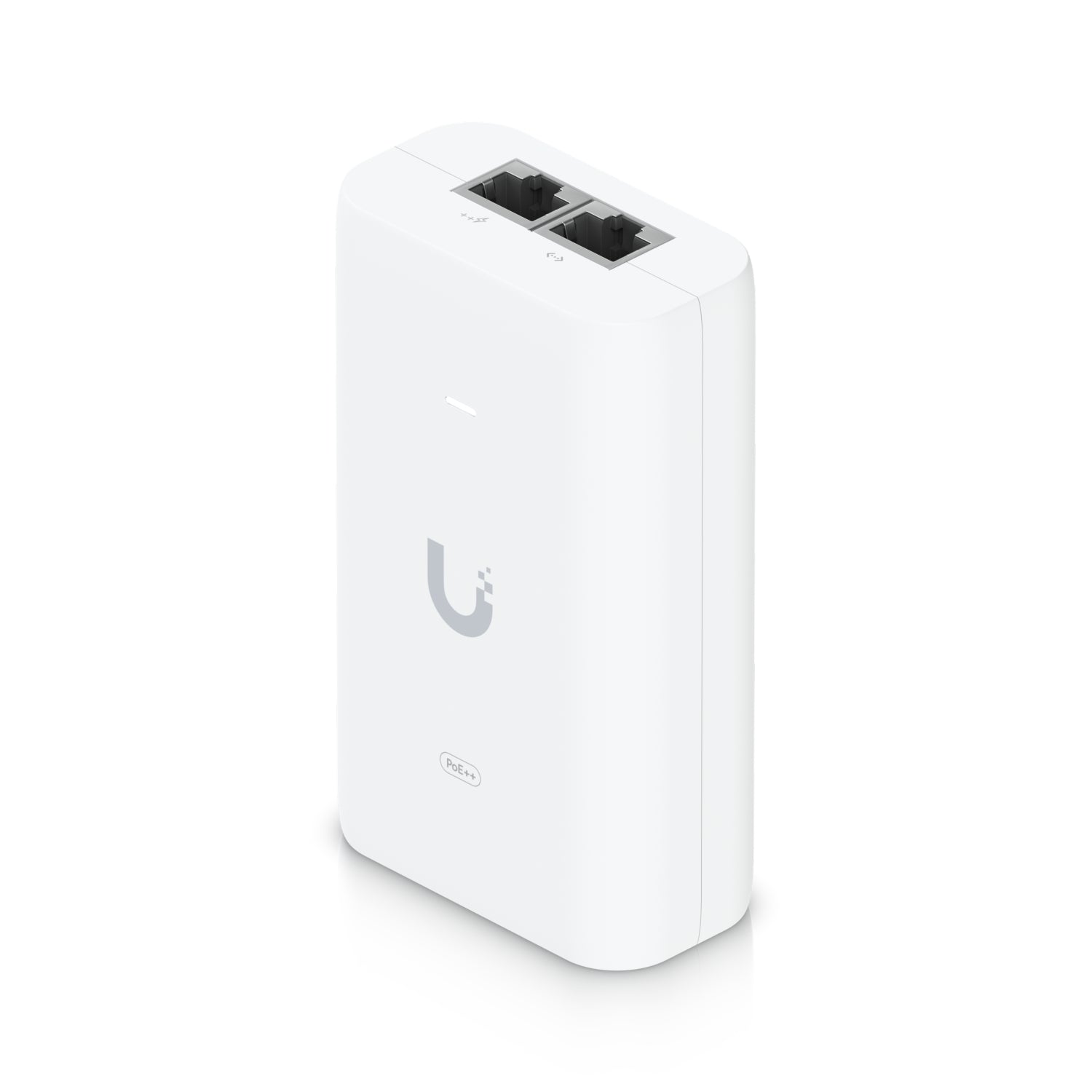 Ubiquiti U-PoE++ PoE-Injektor 60 W – IEEE 802.3at, 48 V – Gigabit Ethernet – für PoE-Geräte – Weiss