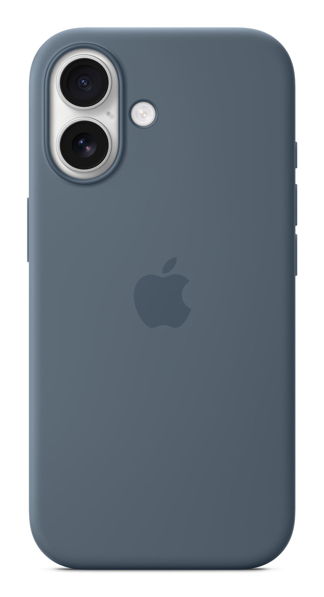 Apple Backcover – für Apple iPhone 17, MagSafe, Silikon, Anchor Blue