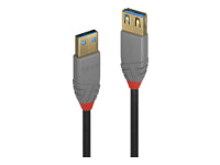 Lindy USB-Kabel, USB-A zu USB-A, 0,5 m, USB 3
