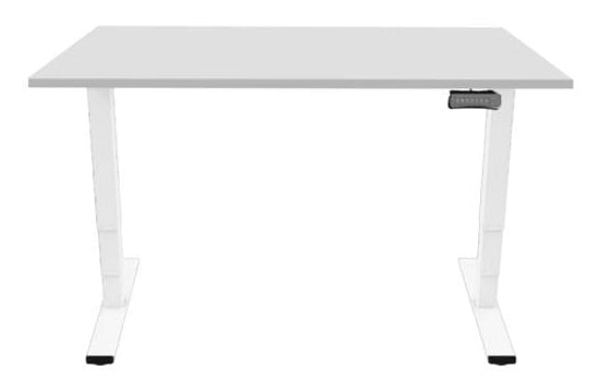 Contini Stehtisch – 160 × 80 × 130 cm – grau – höhenverstellbar